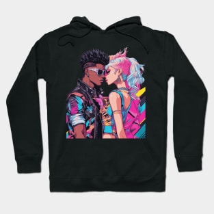 Anime Interracial Love Hoodie